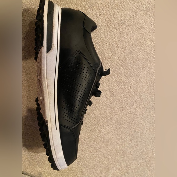 Like new, worn once! Skechers Go Golf shoes, size 11.5, black. - Picture 2 of 7